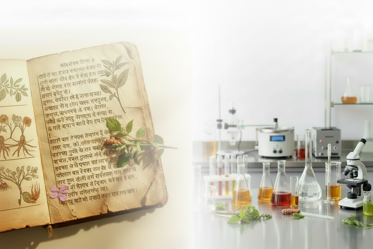 book image and laboratory image separation gap is visible, make it blur or gradient so that both image should look like one only