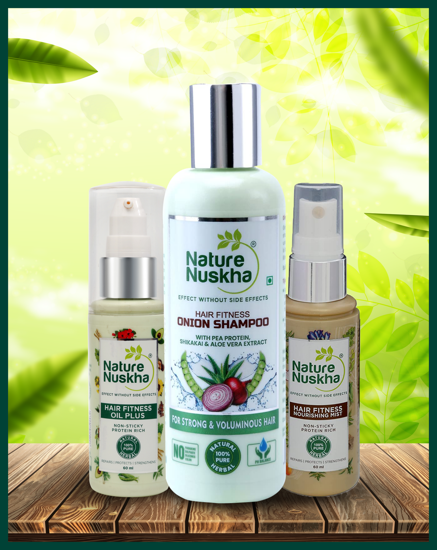 3 step combo solution by nature nuskha