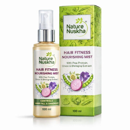 Hair Nourishing Mist Anti Hair Fall & Dandruff Control Spray | Clinically Tested | For Men & Women | With Pea Protein, Onion, Bhringraj & Niacinamide | Non-Sticky Herbal Plant Extract Formula