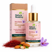 Real Kumkumadi Oil | Dermatologically Tested Face Serum for Glowing Skin, Dark Spots & Pigmentation | Enriched with Kumkumadi Tailam, Almond Oil & Vitamin E