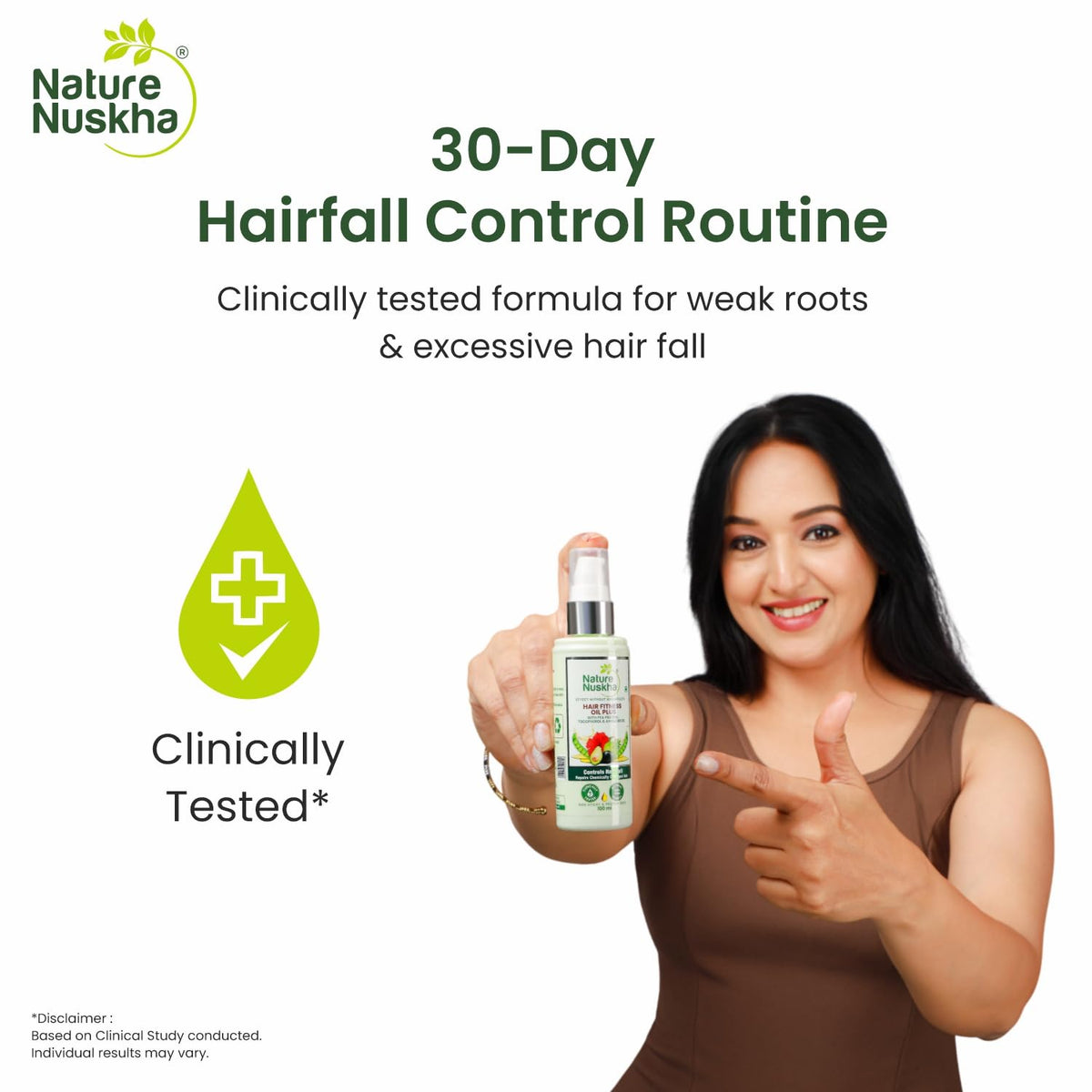 Oil Plus | Clinically Tested Anti Hair Fall Hair Oil | Supports Root Strengthening & Scalp Nourishment | With Vitamin E & Rosemary Oil | For Men & Women