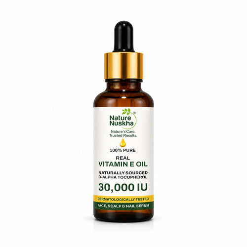 Real Vitamin E Oil 30000 IU ,High purity,Non-sticky/Skin,Hair,Nails care/Non-GMO/