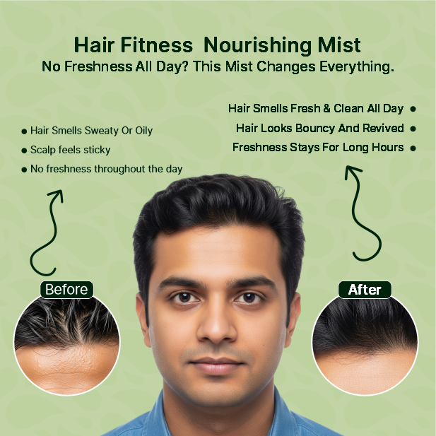 Hair Nourishing Mist | Anti-hair fall & dandruff control spray with Onion, Bhringraj and Niacin