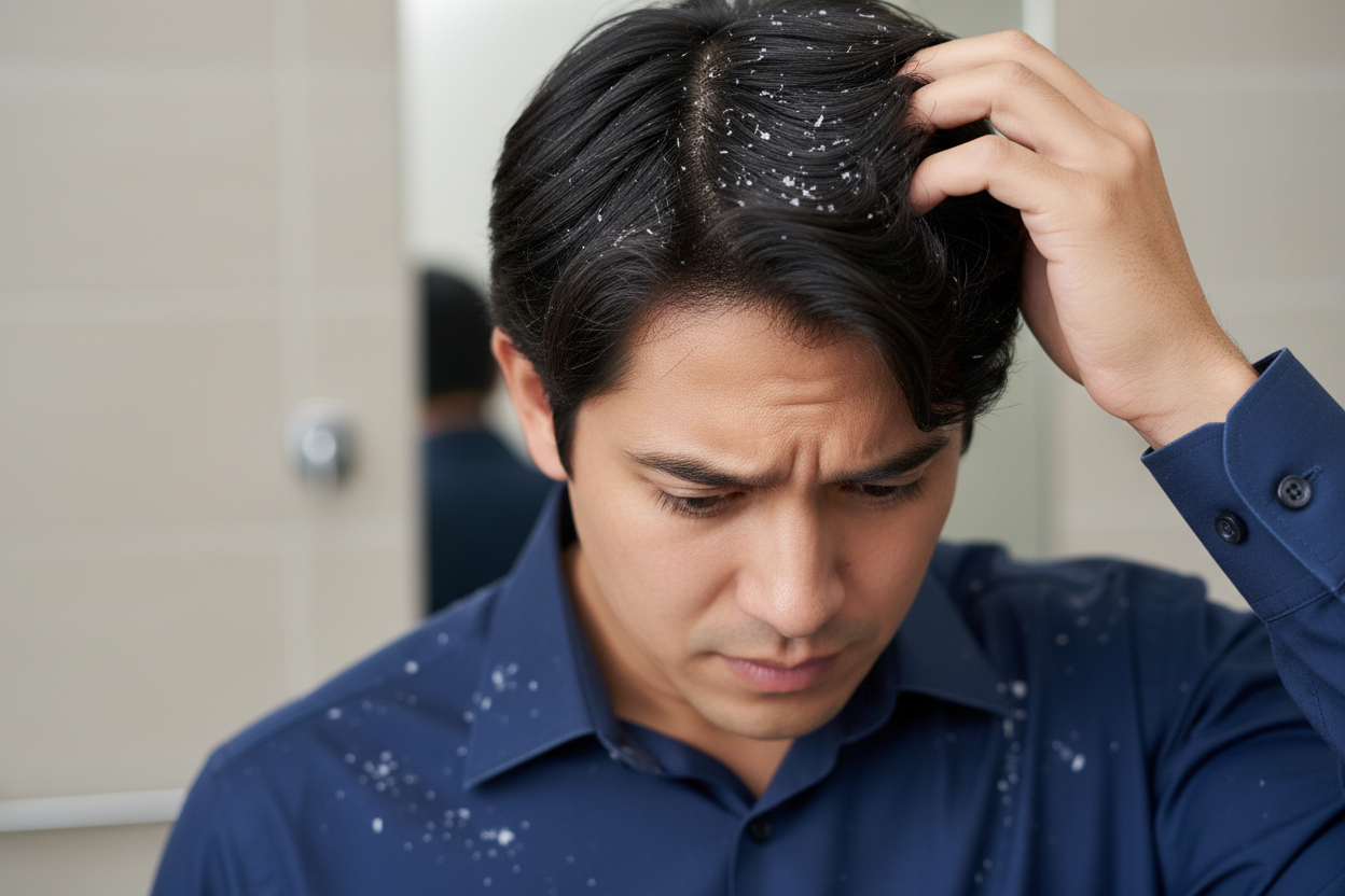 dandruff problem in men