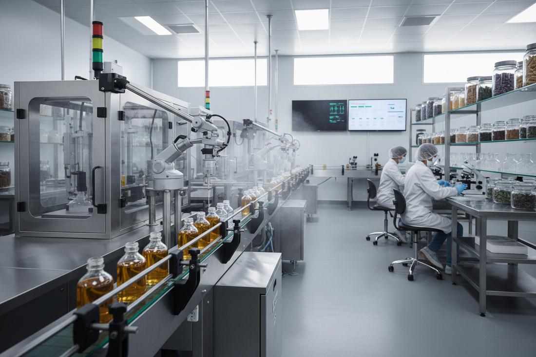 manufacturing of cosmetic products