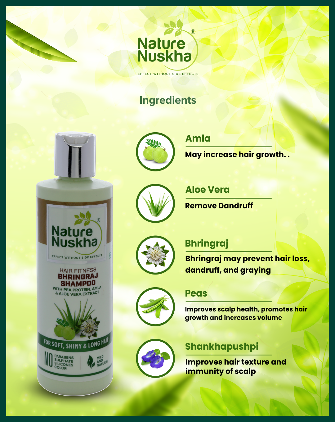 hair nourishing mist by nature nuskha