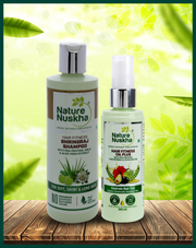 Protein Rich Bhringraj Shampoo + Hair Oil