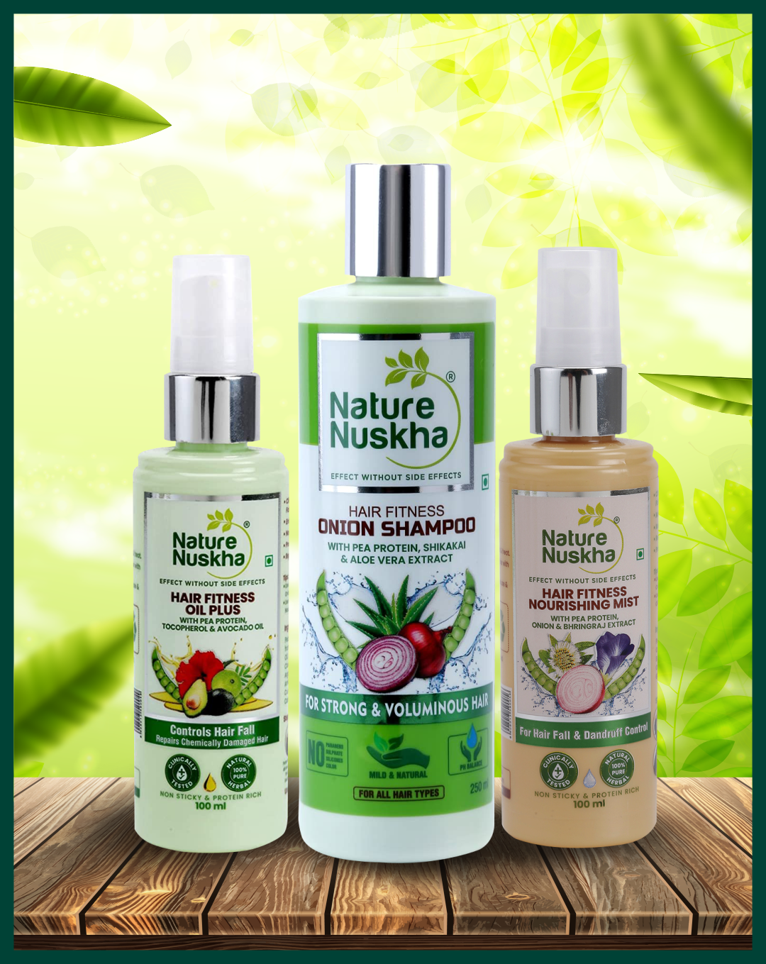 hair fall control solution by nature nuskha