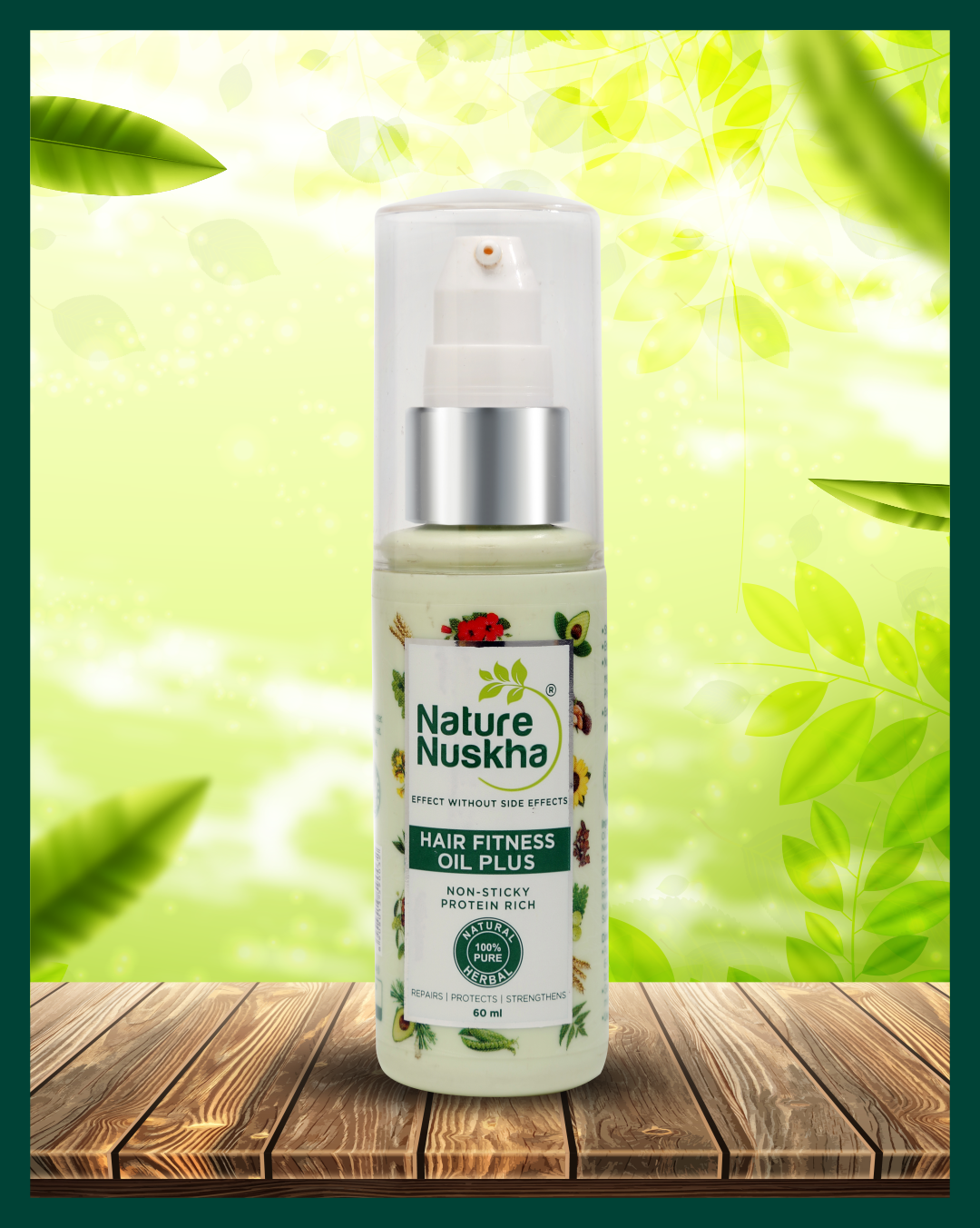 Hair Fitness Oil Plus By Nature Nuskha